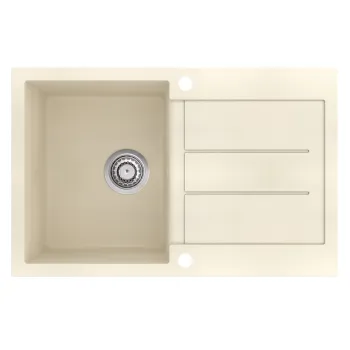 Aquasanita TESA Virtuves izlietne 780x495 mm, SQT101AW-113 Aquasanita TESA Virtuves izlietne 780x495 mm, SQT101AW-113