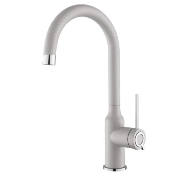 Aquasanita VIDE Virtuves izlietnes granīta jaucējkrāns, argent Aquasanita VIDE Virtuves izlietnes granīta jaucējkrāns, argent