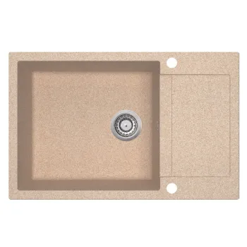 Aquasanita TESA PLUS Virtuves izlietne 780x500 mm, SQT105AW-110