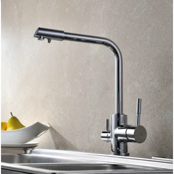 BLUE WATER AMANDA Virtuves jaucējkrāns filtrētam ūdenim, AMANDA-CH