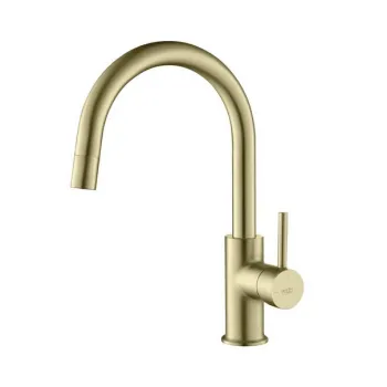 BLUE WATER PLAZA Virtuves jaucējkrāns ar izvelkamu izteku, bronza