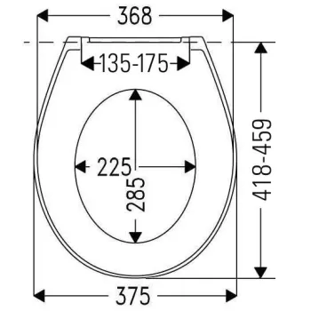 Cedo WC poda vāks Bahama Beach