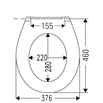Cedo WC poda vāks Medi Beach Soft Close