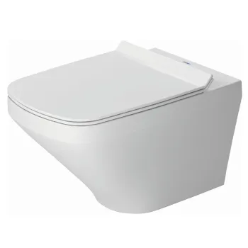 Duravit DuraStyle Rimless Piekaramais WC ar SC vāku, 45510900A1