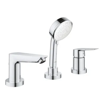 Vannas / Dušas maisītājs Grohe BauEdge New, 3 caurumu, uz virsmas, hroms