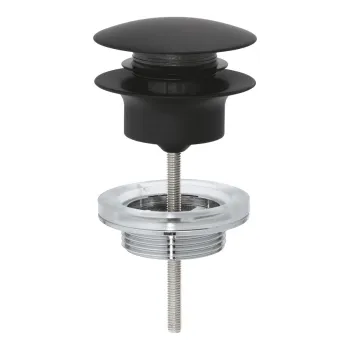 Izlietnes izplūde Grohe ar push-open, phantom black