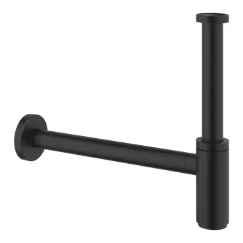 Grohe Izlietnes sifons/glāze bez izplūdes 1 1/4x32, phantom black