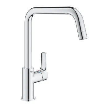Vitrtuves maisītājs Grohe Eurosmart, U veida iztece, hroms Vitrtuves maisītājs Grohe Eurosmart, U veida iztece, hroms
