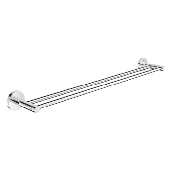 Grohe Essentials Dubultais dvieļu turētājs 60 cm, hroms
