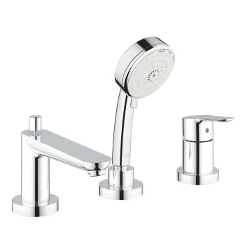 Grohe BauEdge 3-daļīgs vannas jaucējkrāns, hroms  2511700A