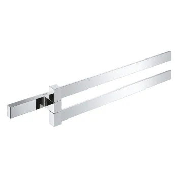 Grohe Selection Cube Grozāms divzaru dvieļu turētājs, hroms Grohe Selection Cube Grozāms divzaru dvieļu turētājs, hroms