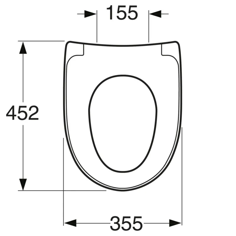 Gustavsberg Nautic WC Soft Close QR poda vāks, 9M26S136