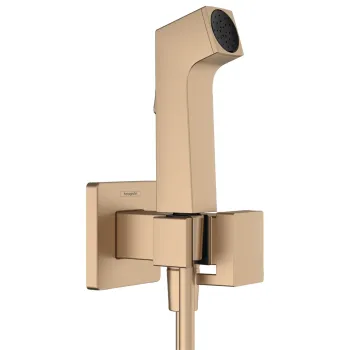 Bidetta maisītājs Hansgrohe Square EcoSmart+ Iebūvējams, matēta bronza 29233140