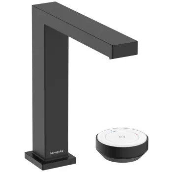 Hansgrohe Tecturis E 150 CoolStart 2-daļīgs izlietnes jaucējkrāns, melns matēts