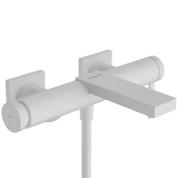 Hansgrohe Tecturis E Vannas/dušas jaucējkrāns, balts matēts