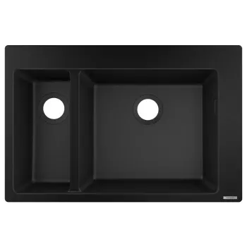 Hansgrohe S510-F635 Virtuves izlietne 77x51cm, graphite black