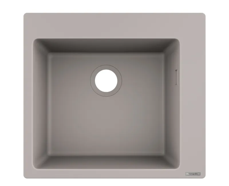 Hansgrohe S510-F450 Virtuves izlietne 56x51cm, concrete grey