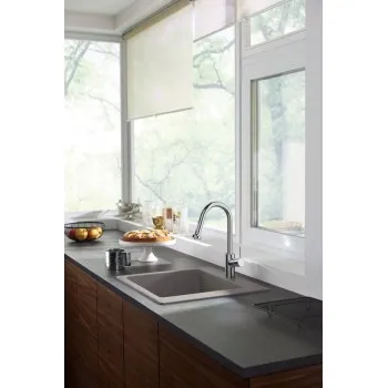Hansgrohe S510-F450 Virtuves izlietne 56x51cm, concrete grey