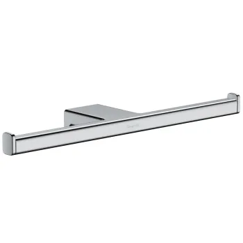 Tualetes papīra turētājs Hansgrohe AddStoris, Dubultais, hroms 41748000