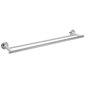 Hansgrohe Logis Universal Dubultais dvieļu turētājs 64 cm, hroms