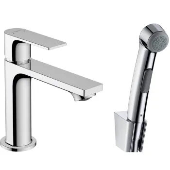 Vannas istabas izlietnes maisītājs Hansgrohe Rebris E Bidette 110, hroms