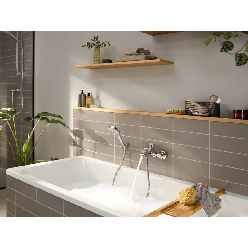 Hansgrohe Rebris E Vannas/dušas jaucējkrāns, hroms 72450000