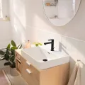 Hansgrohe Rebris S 110 Izlietnes jaucējkrāns ar korķi, melns 72517670