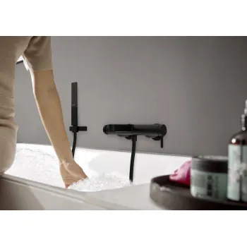 Vannas / dušas maisītājs Hansgrohe Finoris, matēts melns