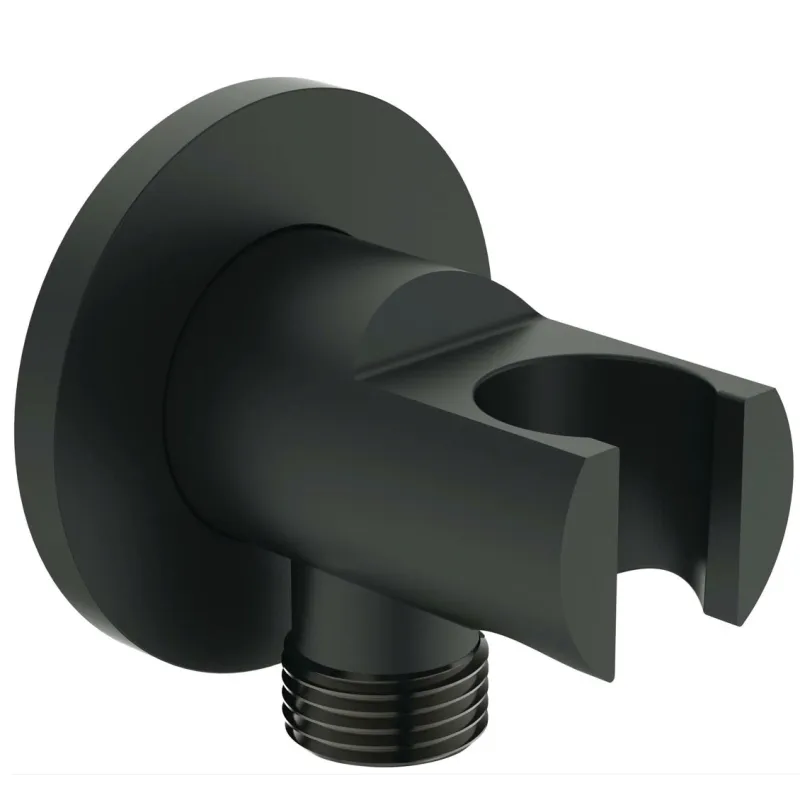 Ideal Standard Dušas izvads no sienas 1/2 x 1/2 āv, melns