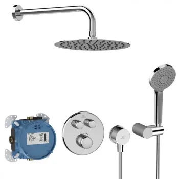 Ideal Standard Ceratherm Navigo Iebūvējamā termostata dušas sistēma, A7771AA Ideal Standard Ceratherm Navigo Iebūvējamā termostata dušas sistēma, A7771AA