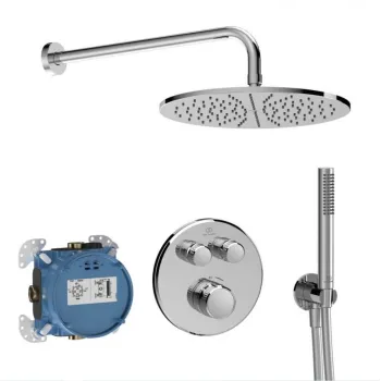 Ideal Standard Ceratherm Navigo Iebūvējamā termostata dušas sistēma, A7772AA Ideal Standard Ceratherm Navigo Iebūvējamā termostata dušas sistēma, A7772AA