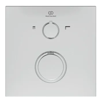 Ideal Standard Ceratherm C100 Zemapmetuma termosta vannas/dušas jaucējkrāna dekoratīvā daļa, A7522AA Ideal Standard Ceratherm C100 Zemapmetuma termosta vannas/dušas jaucējkrāna dekoratīvā daļa, A7522AA