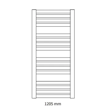 Instal Projekt Dvieļu žāvētājs MAKAO 477x1205 mm, balts