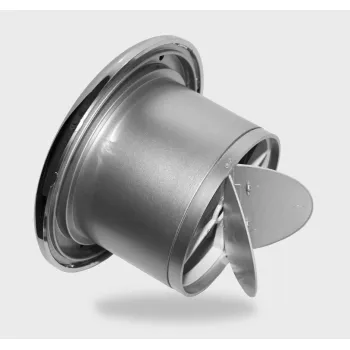 MMotors JSC Sadzīves ventilators MMW-LUX D100 TH, hroms