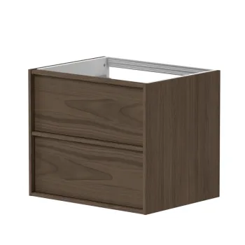 Kame HOME Skapītis zem izlietnes 60x46cm, brūns ozolkoka finierējums