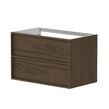 Kame HOME Skapītis zem izlietnes 80x46cm, brūns ozolkoka finierējums