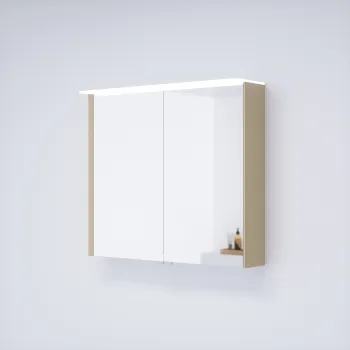Kame Exclusive LOFT Spoguļskapītis 80x71 cm, MC3DML/80-70/D16-LFT