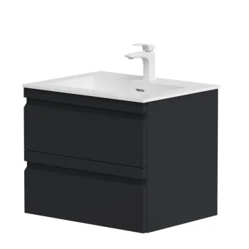 Kame Terra Skapītis zem izlietnes 60cm, matt black