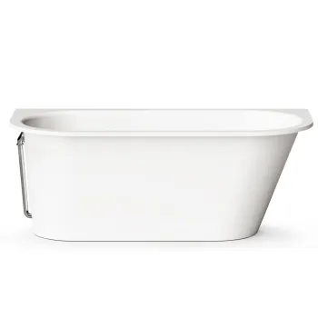 Vanna Paa VARIO L Akmens masas ar noapaļotiem stūriem BC 1680x750mm Balta