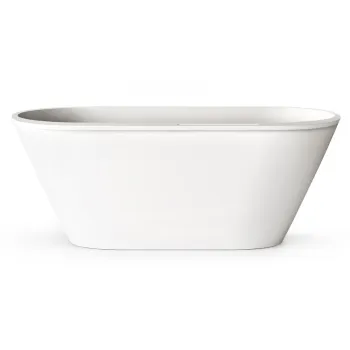 Vanna Paa DECO RIM SilkStone 1660x810mm Balta Vanna Paa DECO RIM SilkStone 1660x810mm Balta