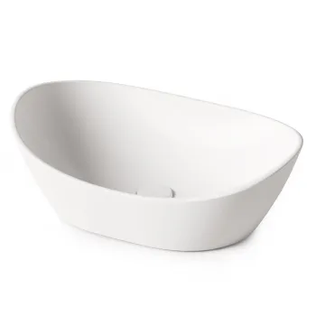 Izlietne PAA AMORE SilkStone 600x370mm Balta Izlietne PAA AMORE SilkStone 600x370mm Balta