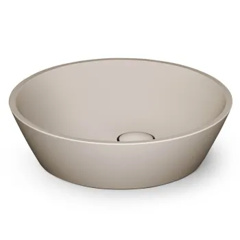 Izlietne PAA DECO SilkStone Ø 450mm matte caffe latte Izlietne PAA DECO SilkStone Ø 450mm matte caffe latte