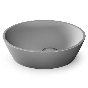 Izlietne PAA DECO SilkStone Ø 450mm matte grey Izlietne PAA DECO SilkStone Ø 450mm matte grey
