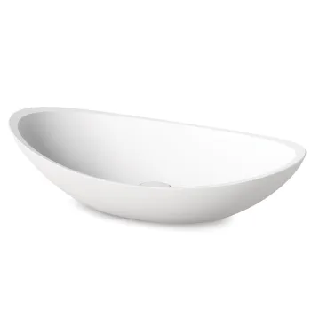 Izlietne PAA FELICE SilkStone 690x375mm Balta Izlietne PAA FELICE SilkStone 690x375mm Balta