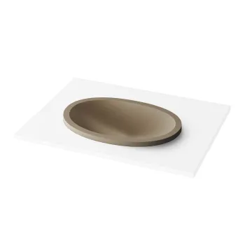 Izlietne PAA OVO IN SilkStone 550x372mm matte caffe latte Izlietne PAA OVO IN SilkStone 550x372mm matte caffe latte
