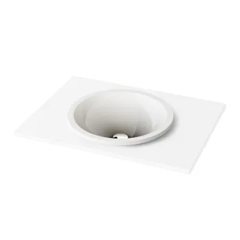 Izlietne PAA ROUND IN akmens masas ,Ø 440mm iegremdējama Balta Izlietne PAA ROUND IN akmens masas ,Ø 440mm iegremdējama Balta