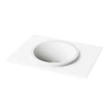 Izlietne PAA ROUND IN SilkStone Ø 440mm balta Izlietne PAA ROUND IN SilkStone Ø 440mm balta