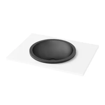 Izlietne PAA ROUND IN SilkStone Ø 440mm grafita Izlietne PAA ROUND IN SilkStone Ø 440mm grafita
