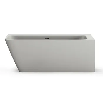 Vanna Paa QUADRO CORNER A SilkStone 1600x750mm matte grey Vanna Paa QUADRO CORNER A SilkStone 1600x750mm matte grey