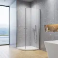 Radaway Pusapaļa dušas kabīne Eos PDD I 90x90 cm